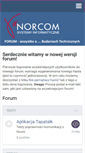 Mobile Screenshot of forum.norcom.pl